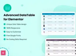 Datalentor – Advanced DataTable for Elementor